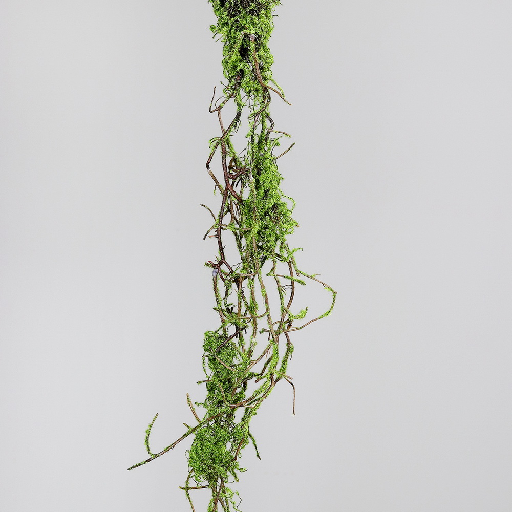 Moos Zweig Girlande ca. 178 cm Kunstblumen / Pflanzen