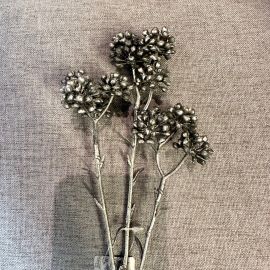 Beerenzweig anthrazit/ silber