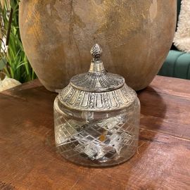 Bonboniere Iride transparent/silber