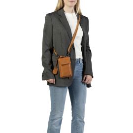 Burkely Handytasche cognac