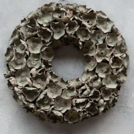 Cocoflower Kranz old green-wash