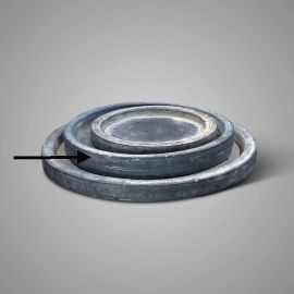 Dekoteller Basic Ancient Clay