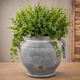 Dekovase mit Henkeln Luxury Ancient Clay