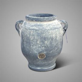 Dekovase mit Henkeln Luxury Ancient Clay
