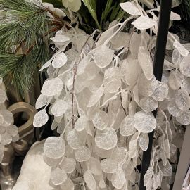 Dekozweighänger kristallweiß