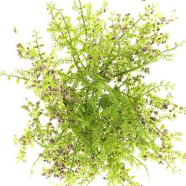 Frühlingsbeere mit Farn pink/mauve