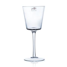 Glasvase auf Fuß BELLY klar