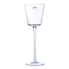 Glasvase auf Fuß CONI klar