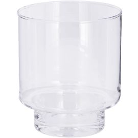 Glasvase für Papiersockel