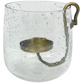 Glaswindlicht Verre inklusive Teelichthalter 