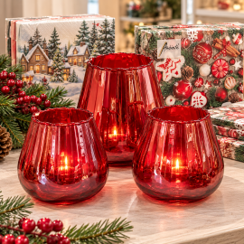 Glaswindlicht Vitreous rot