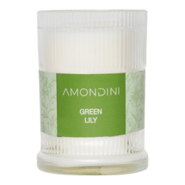 Green Lily Duftkerze by AMONDINI