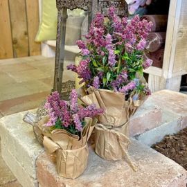 Heide Standstrauß in Papier 