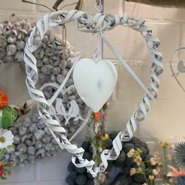 Herzhänger ClairBlanc weiß