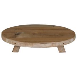Holztablett TIMBA auf Füßen