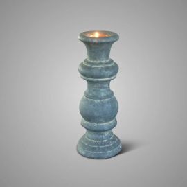 Kerzenhalter grau Luxury Majestic Vintage