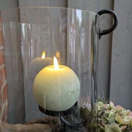 Kerzenhalter zum Aufhängen schwarz 