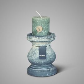 Kerzenständer Basic grau