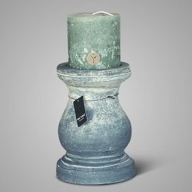 Kerzenständer Basic grau