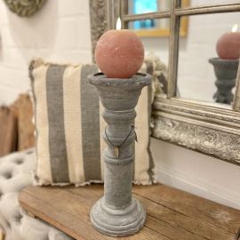 Kerzenständer Statue Industrial Vintage