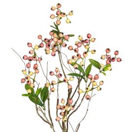 Kranichbeerenzweig weiß/rosa