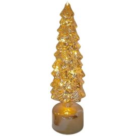 LED Baum PENO apricot Glas drehbar