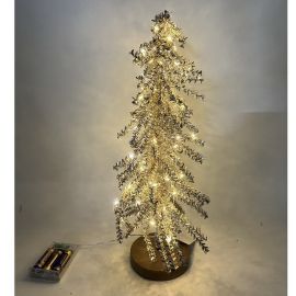 LED Draht-Bäumchen champanger mit 50 LED´s