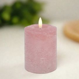 LED-Echtwachskerze mit Timer malve