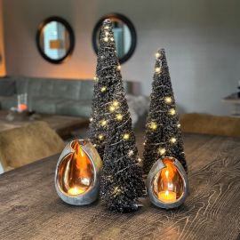 LED Tannenbaum Lumiére schwarz
