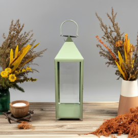 Laterne Art Ferro grün 