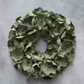 Palm Cup Kranz laurel green