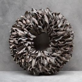 Palmblüten Kranz grey-wash
