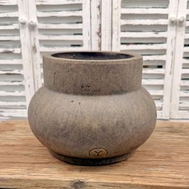 Pflanztopf Majestic Vintage braun