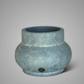 Pflanztopf Majestic Vintage grau