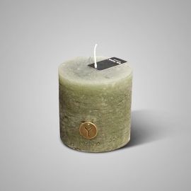 Rustic Kerze forest grün