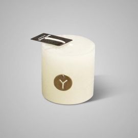 Rustic Kerze ivory