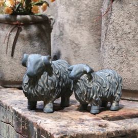 Schaf Statue Majestic Vintage