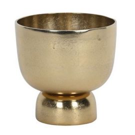 Schale auf Fuß gold