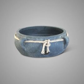 Schale mit Henkel & Kordel Majestic Vintage