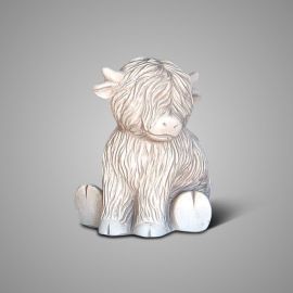 Sitzender Scotty Majestiv taupe