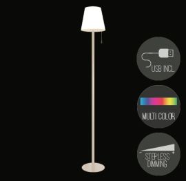 Stehlampe USB wiederaufladbar sand - verschiedene Lichtfunktionen - 