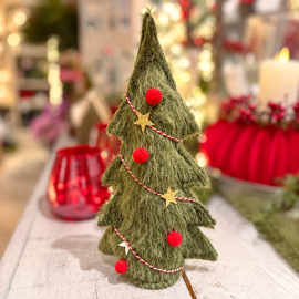 Tannenbaum Plüsch grün