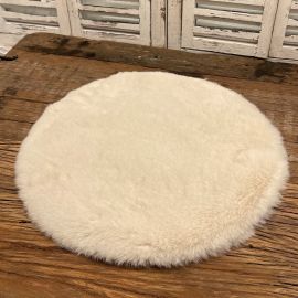 Tischset Plüsch beige