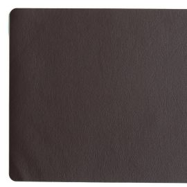 Tischset schoko Lederoptik