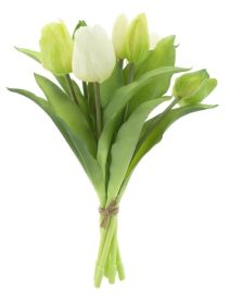 Tulpenbund weiß/creme (real touch)