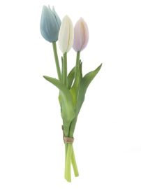 Tulpenbund x3 blue/pink/creme real touch