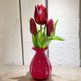 Tulpenbund x3 rot real touch