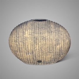 Vase Ellipse Relief Ancient bronze