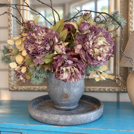 Vintage Pfingstrose purple