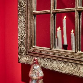 Wandspiegel Versailles antiksilber